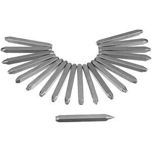 GreenZech 20Pcs Steel Punches Flower Leaf Stamps Die Jewelry Making Stamping Tool Kit GreenZech 20Pcs Steel Punches Flower Leaf Stamps Die Jewelry Making Stamping Tool Kit