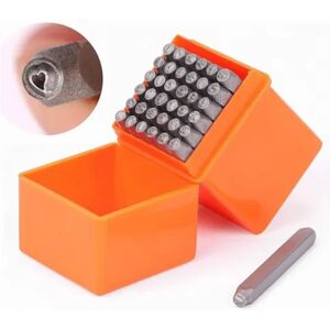 Unbranded 37 Pcs Steel Stamp Set 26 Letters 9 Numbers Carbon Unbranded 37 Pcs Steel Stamp Set 26 Letters 9 Numbers Carbon