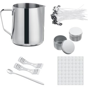 GreenZech DIY Candle Making Kit Candles Craft Tool Set Pouring Pot Wicks Wax Mould Kit GreenZech DIY Candle Making Kit Candles Craft Tool Set Pouring Pot Wicks Wax Mould Kit