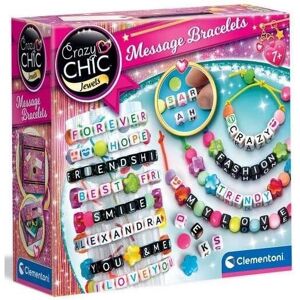 Clementoni Friendship Bracelet Kit with Letter Beads and Elastic Bands Clementoni Friendship Bracelet Kit with Letter Beads and Elastic Bands