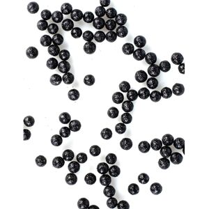 Rubies Mini black glitter balls 8 mm 10 gr Rubies Mini black glitter balls 8 mm 10 gr