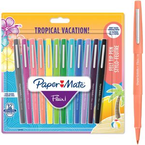 Paper Mate Flair Felt Tip Pens Medium Point (0.7 mm) Marker Pens Assorted Tr Paper Mate Flair Felt Tip Pens Medium Point (0.7 mm) Marker Pens Assorted Tr