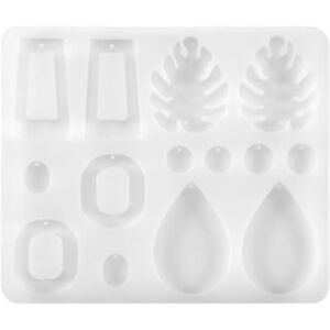 Unbranded For Diy Earring Resin Mold Handmade Dangling Earring Silicone Mold Uv Epoxy Mold Unbranded For Diy Earring Resin Mold Handmade Dangling Earring Silicone Mold Uv Epoxy Mold