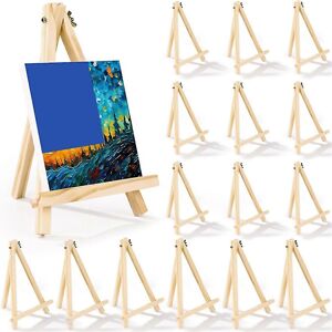 Unbranded For 16pack 9 Inch Wooden Easel For Painting Canvas Arttripodpainting Party Easel Unbranded For 16pack 9 Inch Wooden Easel For Painting Canvas Arttripodpainting Party Easel