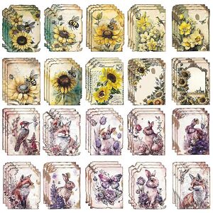 Unbranded For 60pcs Vintage Scrapbooking Paper Decoupage Paper For Furniture Crafts Plants Unbranded For 60pcs Vintage Scrapbooking Paper Decoupage Paper For Furniture Crafts Plants