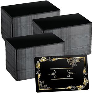 Unbranded For 550pcs Cards Engraving Aluminum Plates Sheets 001inch Black Unbranded For 550pcs Cards Engraving Aluminum Plates Sheets 001inch Black