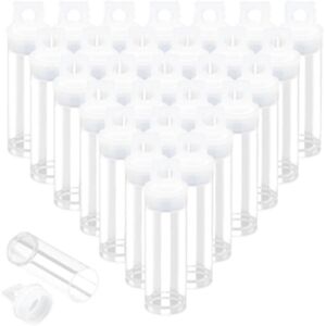 Unbranded For 30pcs Clear Tube Bead Containers Plastic Storage Tubes With Unbranded For 30pcs Clear Tube Bead Containers Plastic Storage Tubes With