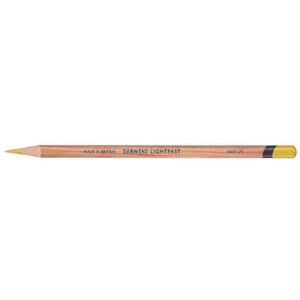 Colored pencil - DERWENT - LIGHTFAST - Golden yellow - Lightfast - Sold individu Colored pencil - DERWENT - LIGHTFAST - Golden yellow - Lightfast - Sold individu