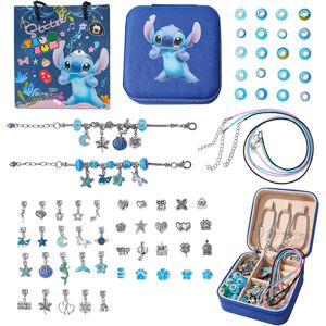 BGHONE Stitch Bracelet Children's Bead Set DIY Alloy Crystal Cartoon Bracelet For Chris BGHONE Stitch Bracelet Children's Bead Set DIY Alloy Crystal Cartoon Bracelet For Chris