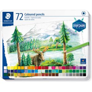 STAEDTLER 146C M72 Design Journey Colouring Pencils - Assorted Colours (Tin of 7 STAEDTLER 146C M72 Design Journey Colouring Pencils - Assorted Colours (Tin of 7