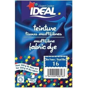 IDEAL Multifibre fabric dye - 15 g - blue France IDEAL Multifibre fabric dye - 15 g - blue France