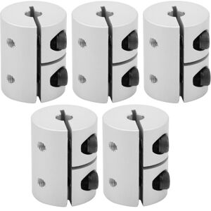Unbranded 5Pcs Shaft Coupler Coupling Aluminium Alloy Unbranded 5Pcs Shaft Coupler Coupling Aluminium Alloy