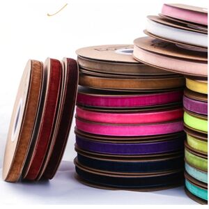 Unbranded (Black, 25mm) 10/15/25mm Velvet Ribbon Trim Good Quality Cut to Length 17 COLOUR Unbranded (Black, 25mm) 10/15/25mm Velvet Ribbon Trim Good Quality Cut to Length 17 COLOUR