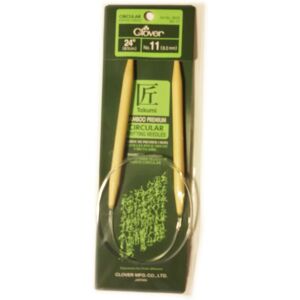 Clover Takumi Bamboo Circular Knitting Needles 24"-Size 11/8mm 1624-11 Clover Takumi Bamboo Circular Knitting Needles 24"-Size 11/8mm 1624-11