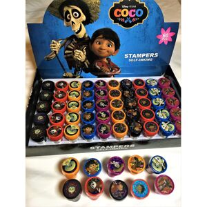 Disney 10 pcs Coco Pixar Self-Inking Stamps Stampers Pencil Topper Authentic Lic Disney 10 pcs Coco Pixar Self-Inking Stamps Stampers Pencil Topper Authentic Lic