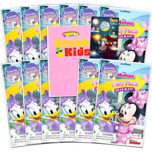 Disney Minnie Mouse Party Favor Packs Bundle with 12 Play Packs Filled with Colo Disney Minnie Mouse Party Favor Packs Bundle with 12 Play Packs Filled with Colo