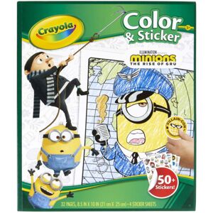 Crayola Minions 2 Color & Sticker Activity Minions Coloring Book Crayola Minions 2 Color & Sticker Activity Minions Coloring Book