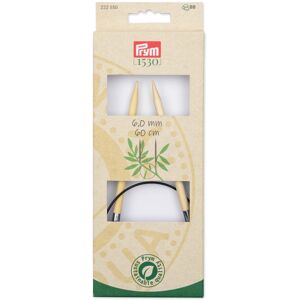 Prym 24"""" (60 cm) Circular Bamboo Knitting Needles US 10 (6 mm) Prym 24"""" (60 cm) Circular Bamboo Knitting Needles US 10 (6 mm)