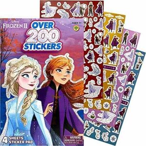 Disney Frozen II Elsa and Anna Sticker Book Over 200+ (Pack of 2) Disney Frozen II Elsa and Anna Sticker Book Over 200+ (Pack of 2)