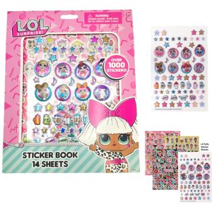 L.O.L. Surprise! LOL Surprise Stickers 14 Sheet LOL Sticker Book Set Including Puffy Stickers 120 L.O.L. Surprise! LOL Surprise Stickers 14 Sheet LOL Sticker Book Set Including Puffy Stickers 120