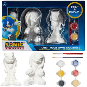 Innovative Designs Sonic The Hedgehog DIY Paint Your Own Figurines Arts and Craf Innovative Designs Sonic The Hedgehog DIY Paint Your Own Figurines Arts and Craf