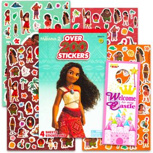 Disney Moana Stickers for Kids Set - Bundle with 4 Sheets of Moana Stickers for Girls B Disney Moana Stickers for Kids Set - Bundle with 4 Sheets of Moana Stickers for Girls B