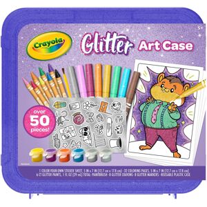 Crayola Glitter Art Kit (50+ Pcs) Glitter Crayons & Coloring Supplies Kids Art S Crayola Glitter Art Kit (50+ Pcs) Glitter Crayons & Coloring Supplies Kids Art S