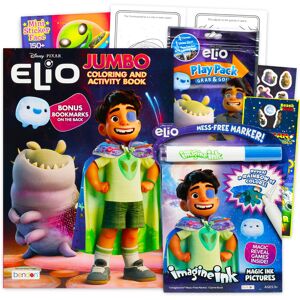 Disney Elio Ultimate Coloring and Activity Book Set - Bundle for Kids with Color Disney Elio Ultimate Coloring and Activity Book Set - Bundle for Kids with Color