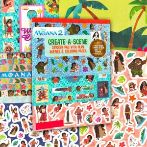 Disney Moana Stickers Ultimate Activity Pad - Bundle with Over 1000 Moana 2 Stickers St Disney Moana Stickers Ultimate Activity Pad - Bundle with Over 1000 Moana 2 Stickers St