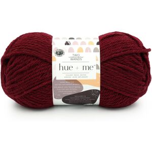 Lion Brand Yarn Hue + Me Chunky Yarn for Crocheting Knitting and Crafts Gamay 1 Lion Brand Yarn Hue + Me Chunky Yarn for Crocheting Knitting and Crafts Gamay 1