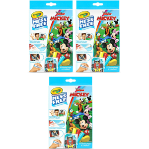 Crayola Disney Junior Mickey Colour Wonder Mess Free Set x 3 Packs Crayola Disney Junior Mickey Colour Wonder Mess Free Set x 3 Packs