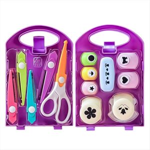 Unbranded DIY Puncher Craft Set, Hole Punch Shapes for Kids, Shape Cutters Crafts Set of 2 Unbranded DIY Puncher Craft Set, Hole Punch Shapes for Kids, Shape Cutters Crafts Set of 2