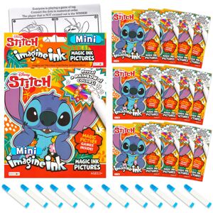 Disney Lilo and Stitch Imagine Ink Coloring Book Set - Bundle of 12 No Mess Magi Disney Lilo and Stitch Imagine Ink Coloring Book Set - Bundle of 12 No Mess Magi