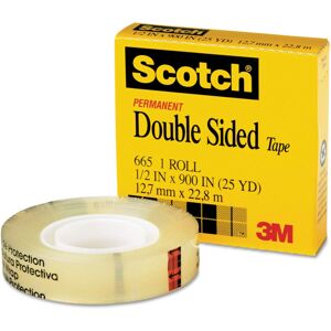 3M Scotch Permanent Double Sided Tape (12.7mmx22.8m) 3M Scotch Permanent Double Sided Tape (12.7mmx22.8m)