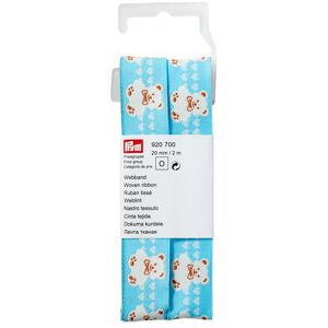 20mm Prym Teddy Woven Ribbon 2m - each 20mm Prym Teddy Woven Ribbon 2m - each