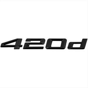 ISTOVO 3D Black 420D Lettering Rear Boot Lid Trunk Badge Emblem for 4 Series F32, F33, ISTOVO 3D Black 420D Lettering Rear Boot Lid Trunk Badge Emblem for 4 Series F32, F33,