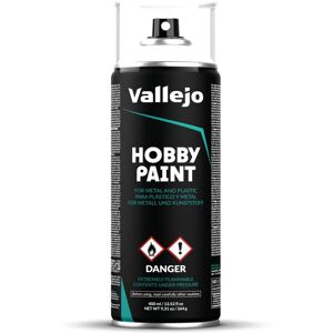 Vallejo - Hobby Paint Spray Basic Primer White 400 ml. (13.52 fl.oz.) Perfec Vallejo - Hobby Paint Spray Basic Primer White 400 ml. (13.52 fl.oz.) Perfec