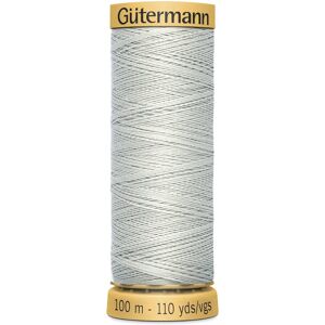 Gütermann Gutermann Natural Cotton Thread 110yd-Light Grey 103C-9090 Gütermann Gutermann Natural Cotton Thread 110yd-Light Grey 103C-9090