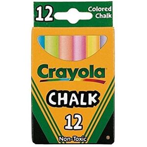 Crayola Chalk-Assorted Colors 12/Pkg Crayola Chalk-Assorted Colors 12/Pkg