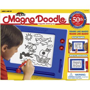 Cra-Z-Art - Magna Doodle - Blue - White - Magnetic Drawing Board Cra-Z-Art - Magna Doodle - Blue - White - Magnetic Drawing Board
