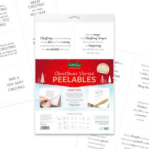 Katy Sue Christmas Verses Peelables - 48 Christmas Stickers of Verses & Sentiments for Ch Katy Sue Christmas Verses Peelables - 48 Christmas Stickers of Verses & Sentiments for Ch