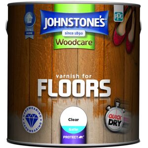 Johnstone's Woodcare Varnish for Floors - Clear 2.5L Johnstone's Woodcare Varnish for Floors - Clear 2.5L