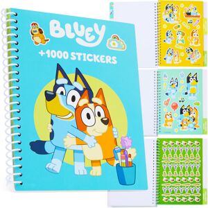 Bluey Sticker Book for Kids with 28 Sticker Sheets Over 1000 Stickers for Scrapb Bluey Sticker Book for Kids with 28 Sticker Sheets Over 1000 Stickers for Scrapb