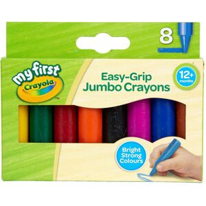 CRAYOLA MyFirst Jumbo Crayons - Assorted Colours Easy-Grip Colouring Crayons Per CRAYOLA MyFirst Jumbo Crayons - Assorted Colours Easy-Grip Colouring Crayons Per