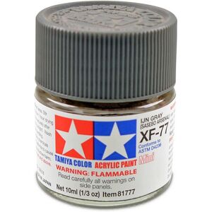 Tamiya Mini XF-77 IJN Grey Sasebo Acrylic Paint 10ml Tamiya Mini XF-77 IJN Grey Sasebo Acrylic Paint 10ml