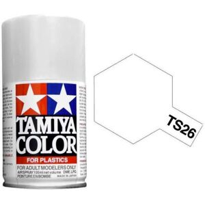 TAMIYA TS-26 Pure White 100ml Plastic Model Kit Spray Paint 85026 TAMIYA TS-26 Pure White 100ml Plastic Model Kit Spray Paint 85026