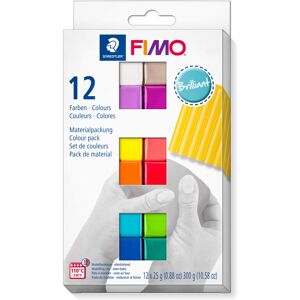 STAEDTLER 8023 C12-2 FIMO Soft Oven-Hardening Polymer Modelling Clay - Assorted STAEDTLER 8023 C12-2 FIMO Soft Oven-Hardening Polymer Modelling Clay - Assorted
