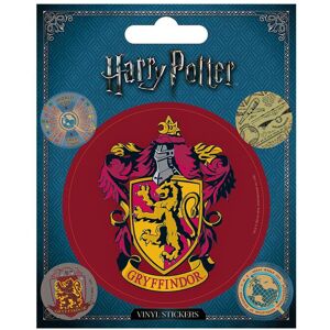 Harry Potter Vinyl Gryffindor Sticker (Pack of 5) Harry Potter Vinyl Gryffindor Sticker (Pack of 5)
