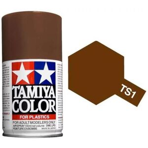 TAMIYA TS-1 Red Brown 100ml Plastic Model Kit Spray Paint 85001 TAMIYA TS-1 Red Brown 100ml Plastic Model Kit Spray Paint 85001