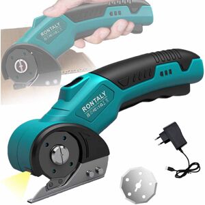 Teetok Cordless Leather Scissors with 2 Blades, Electric Cutting Tool. Teetok Cordless Leather Scissors with 2 Blades, Electric Cutting Tool.